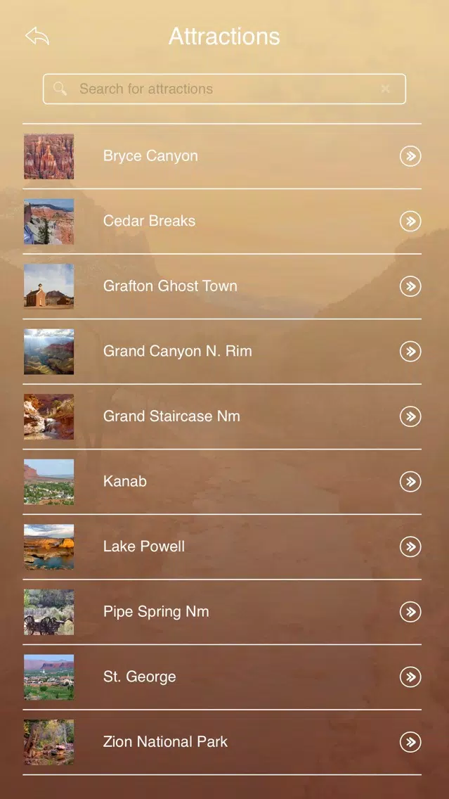 Zion National Park Tour Screenshots