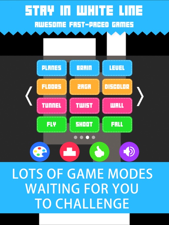 Stay In The White Line Rush iPad  Screenshots
