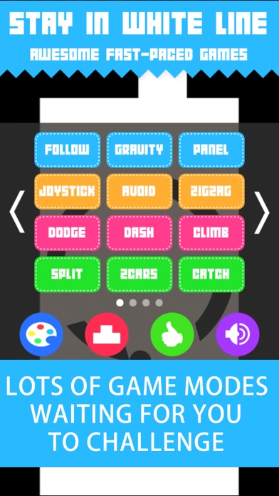Stay In The White Line Rush Screenshots