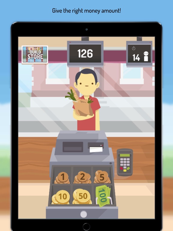 Cashier Simulator iPad Screenshots