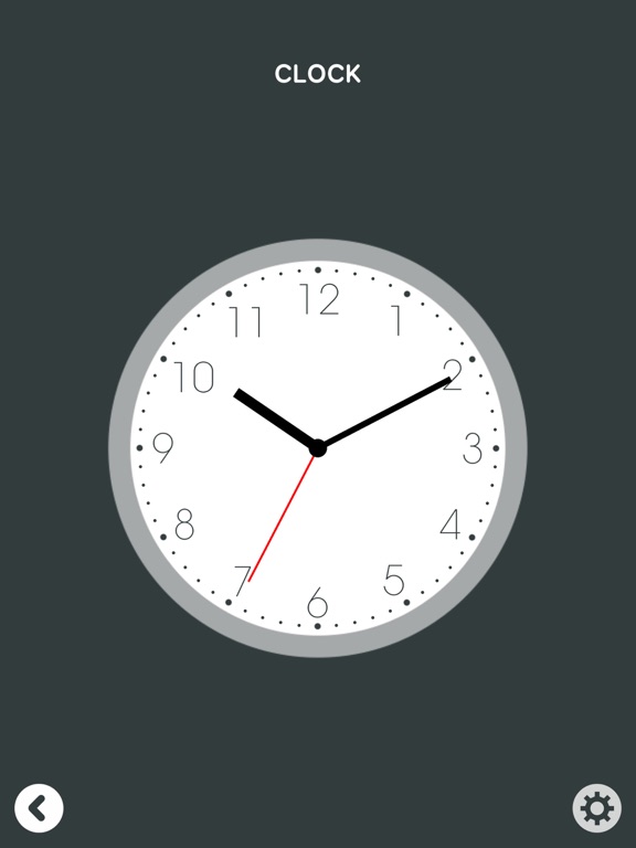 Clocks Game iPad  স্ক্রিনশট