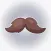 Wear a mustache - stickers for iMessage