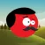 Red Ball Mr Mustache