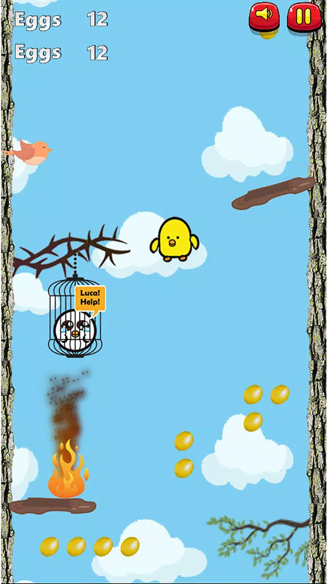 Luca: The Yellow Flappy Duck سکرین شاٹس