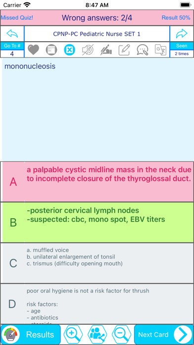 CPNP PC Pediatric Nursing Exam Screenshots