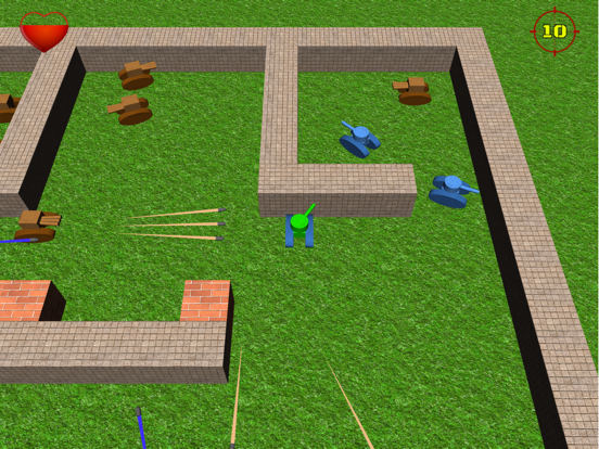 Tangkapan layar Micro Tanks 3D iPad 