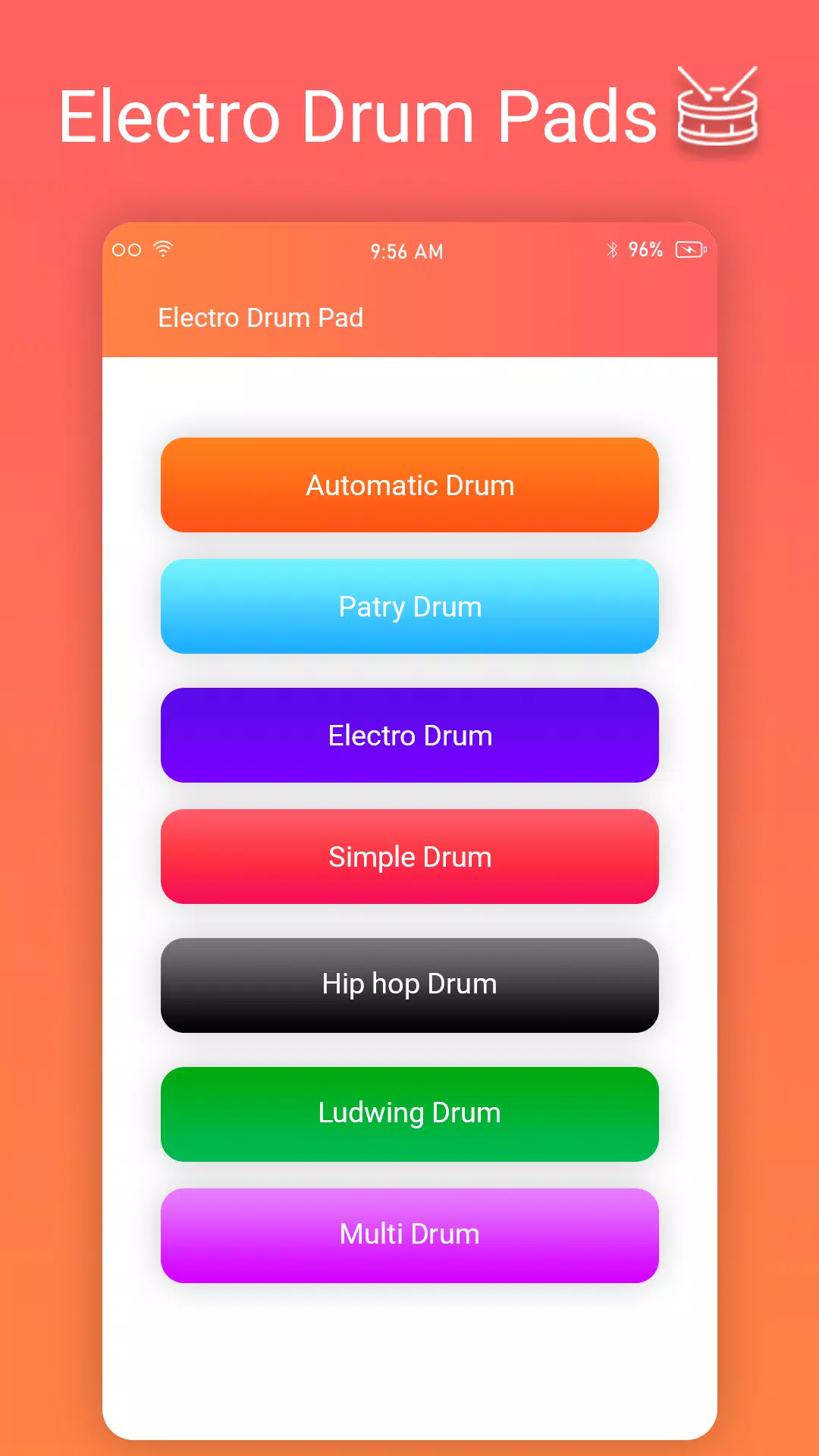 Zrzuty ekranu Electro Drum Pad Music and Mix