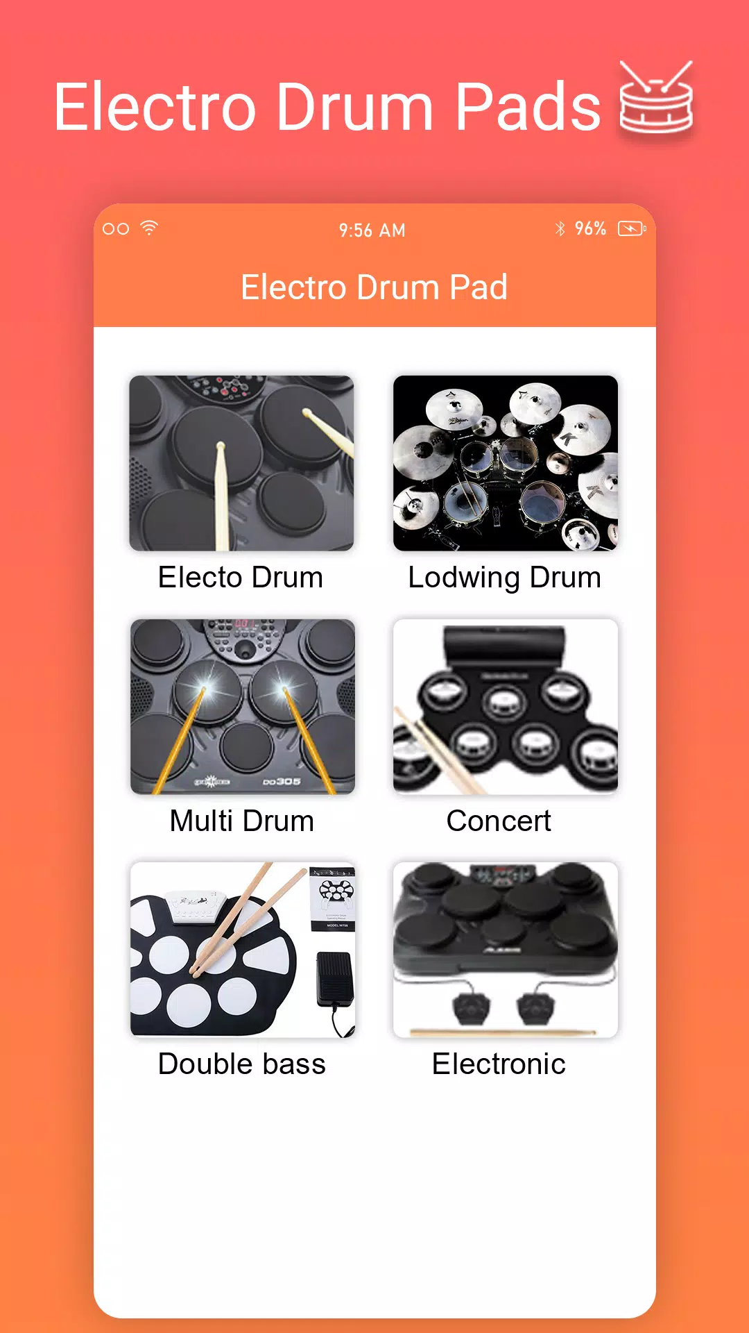 Zrzuty ekranu Electro Drum Pad Music and Mix