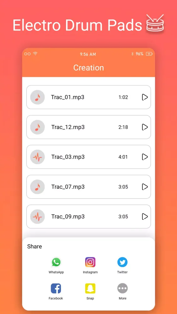 Electro Drum Pad Music and Mix Screenshots