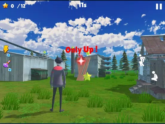 Only Jump Up parkour 3D Game iPad  سکرین شاٹس