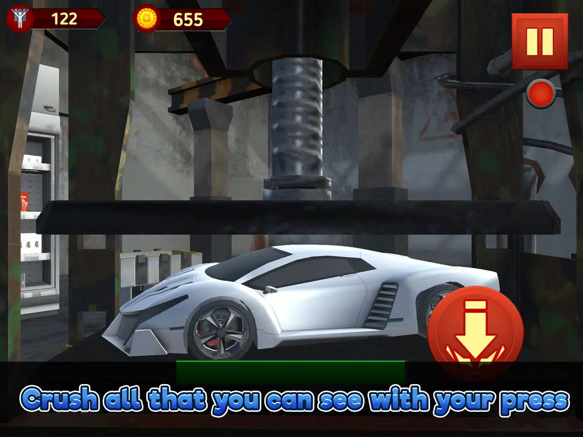 Hydraulic Press - Crush Things iPad Screenshots