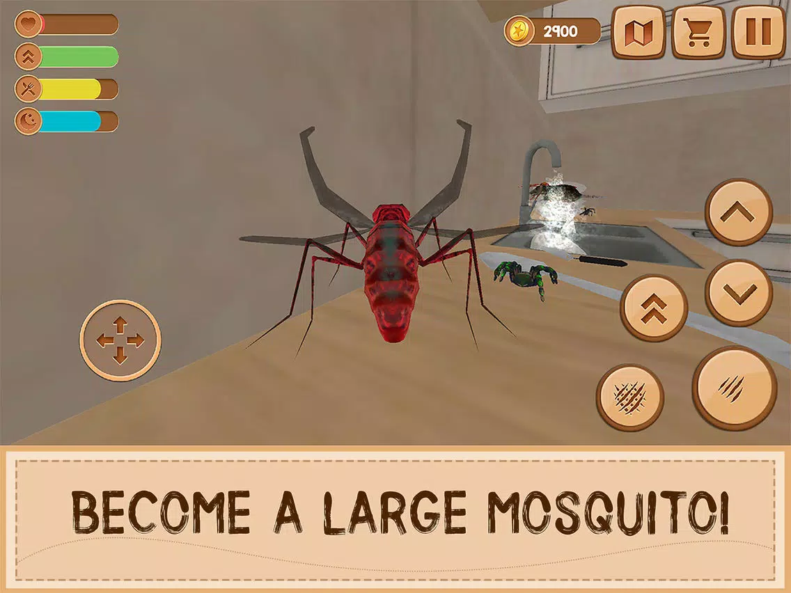 Mosquito Insect House Survival iPad Screenshots