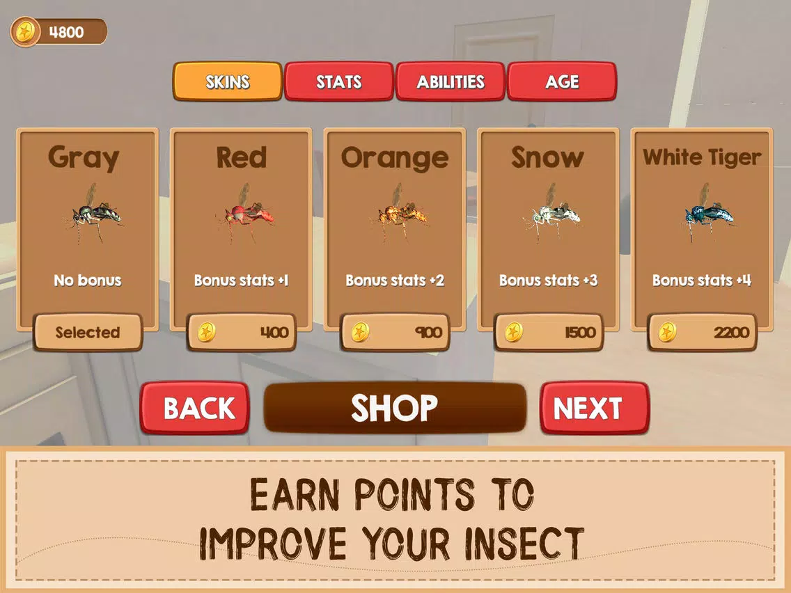 Mosquito Insect House Survival iPad Screenshots