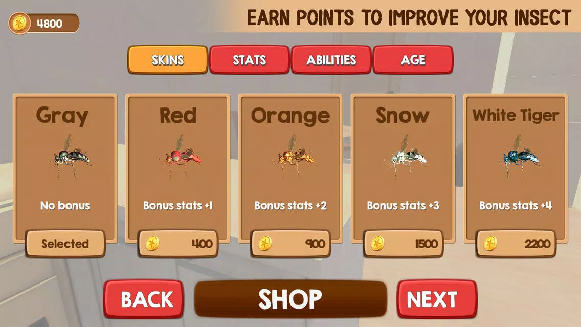 Mosquito Insect House Survival Screenshots