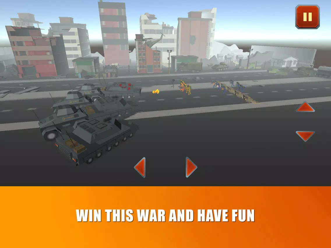 Sticked Man Epic Battle 3D iPad 應用截圖
