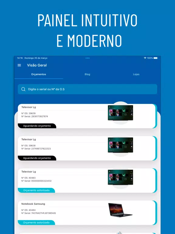 Eletrônica Multimarcas iPad Screenshots
