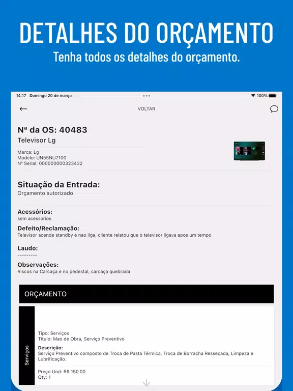 Eletrônica Multimarcas iPad Screenshots