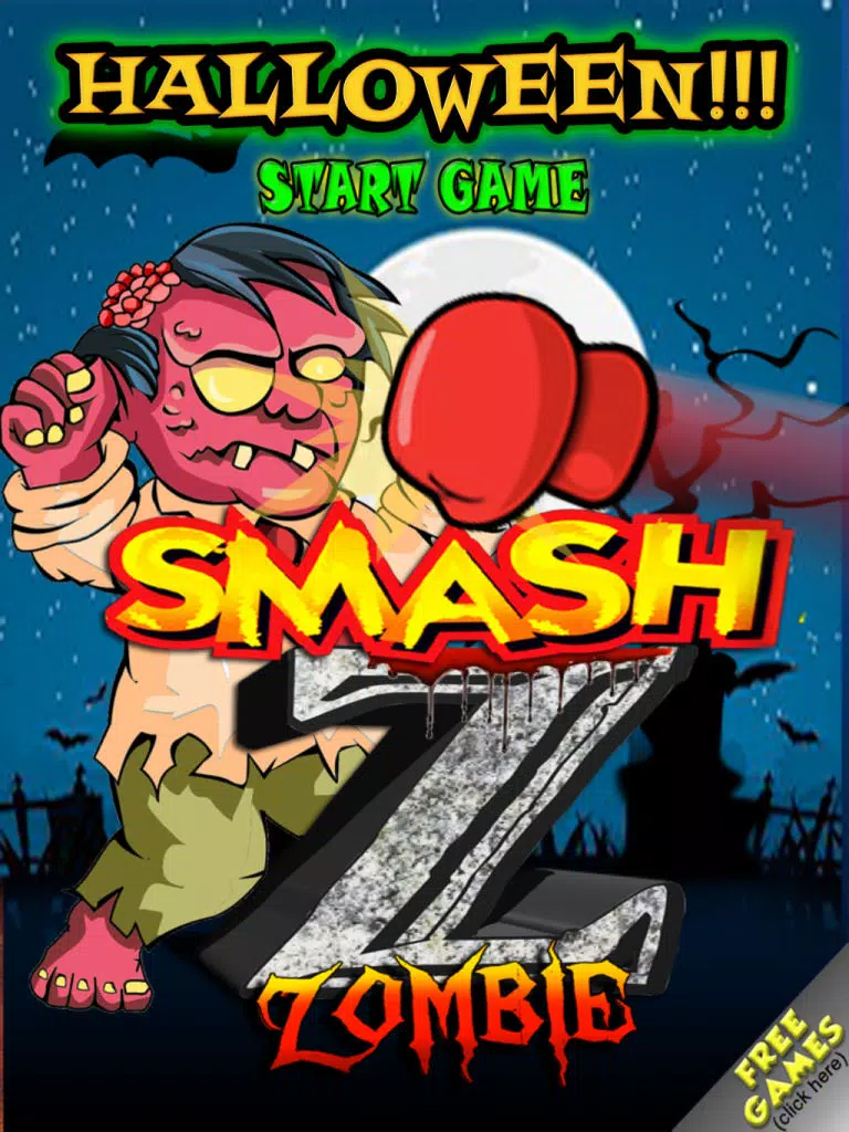 Smash Z Zombie Lite - Strike the Nation of living deads - HD Free version iPad Screenshots