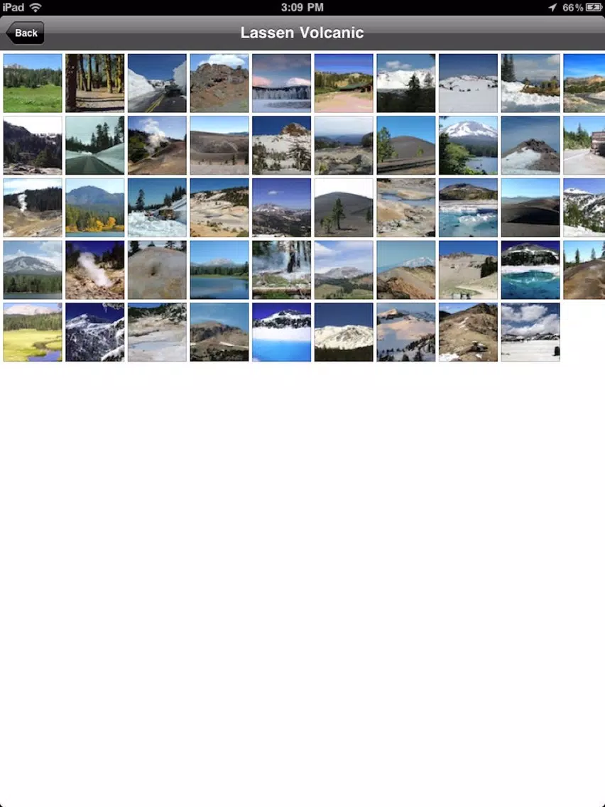 Lassen Volcanic National Park iPad Screenshots
