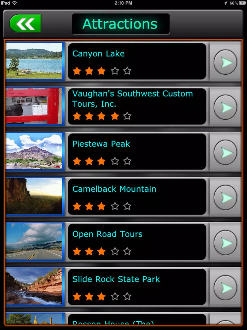 Phoenix Offline Map Guide iPad Screenshots