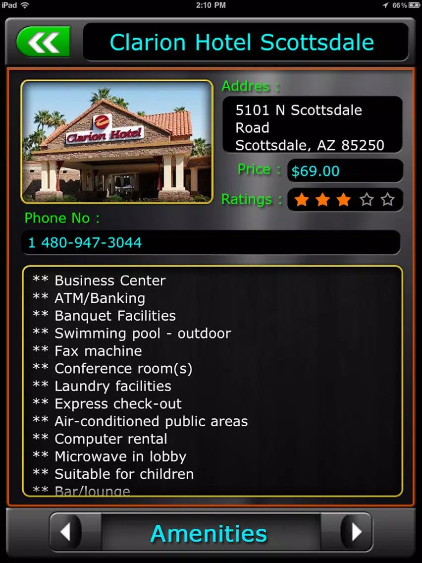 Phoenix Offline Map Guide iPad Screenshots