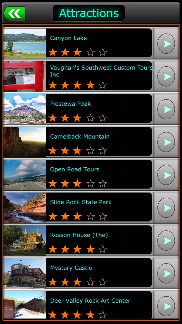 Phoenix Offline Map Guide Screenshots