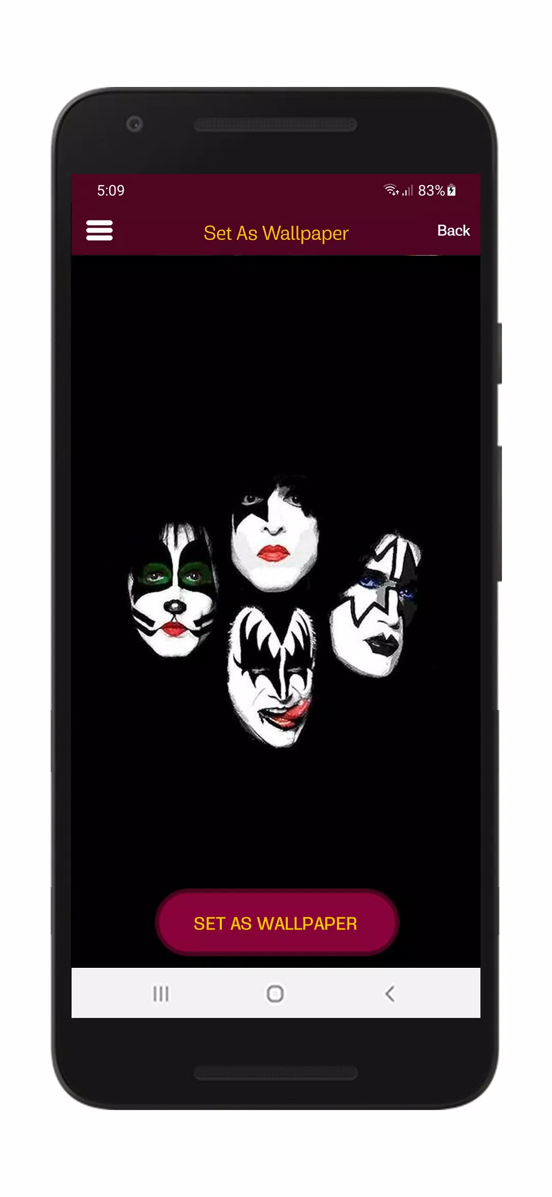 Kiss Lyrics & Wallpapers Screenshots