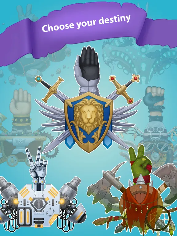 RPS - fantasy World of Hands iPad 应用截图