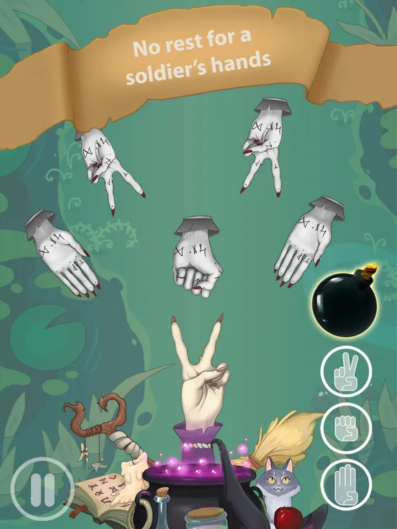 RPS - fantasy World of Hands iPad 应用截图
