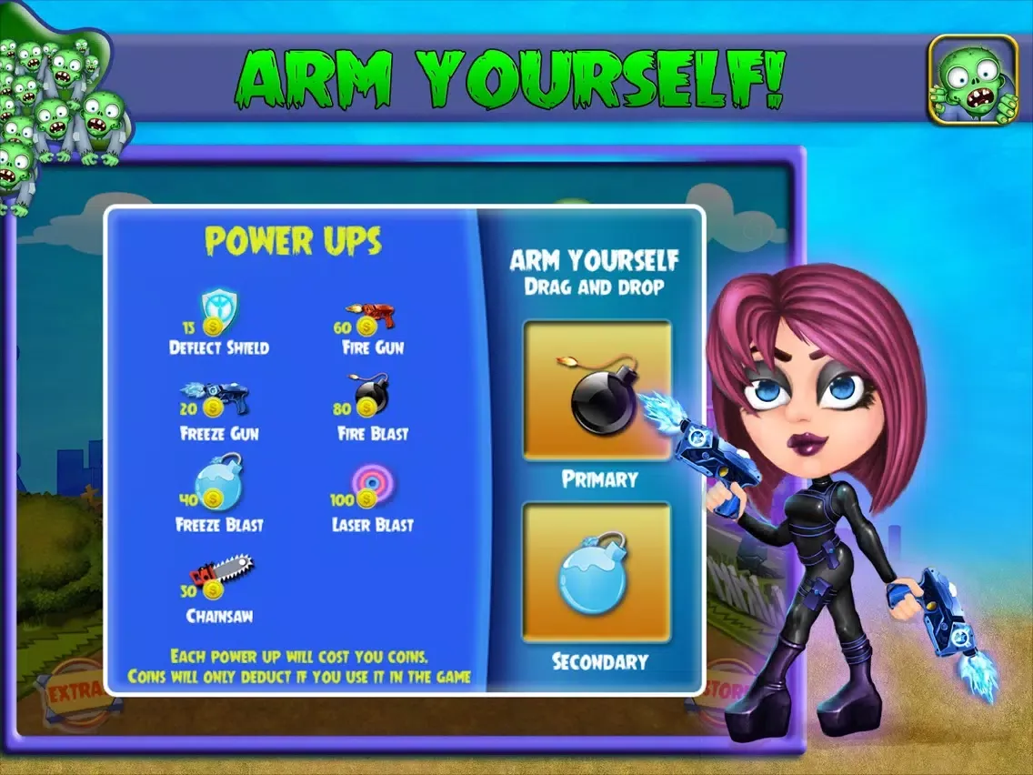 Zombie Rises iPad  Screenshots