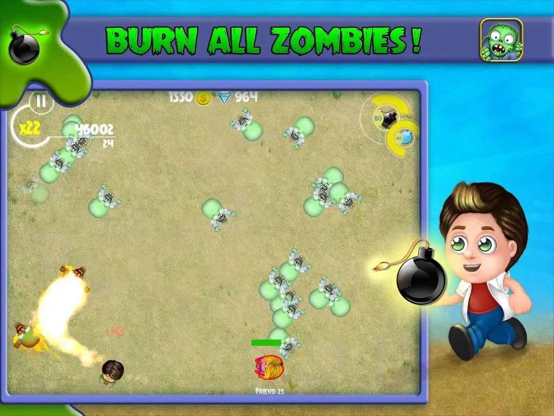 Zombie Rises iPad  Screenshots