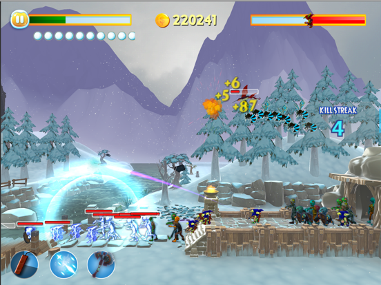 Скриншоты Snow Ball Attack Tower Defense iPad 