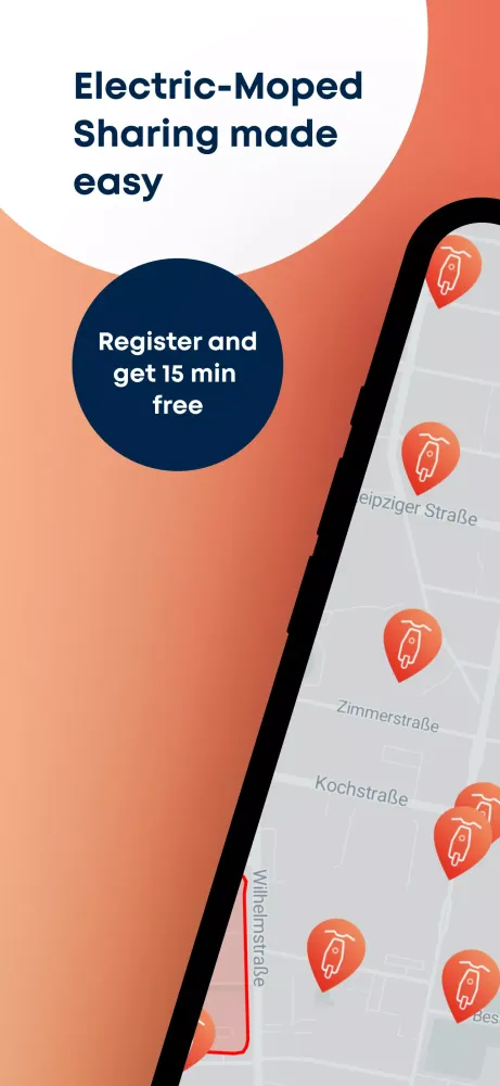 emmy: electric moped sharing Screenshots
