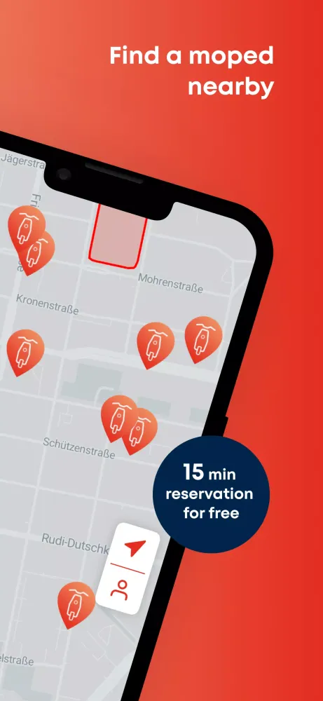 emmy: electric moped sharing Screenshots