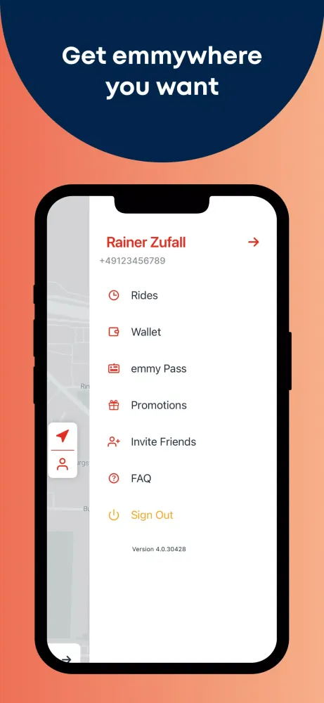 emmy: electric moped sharing Screenshots