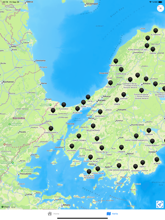Barajların Doluluk Oranları iPad Screenshots