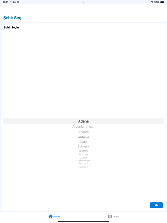Barajların Doluluk Oranları iPad Screenshots