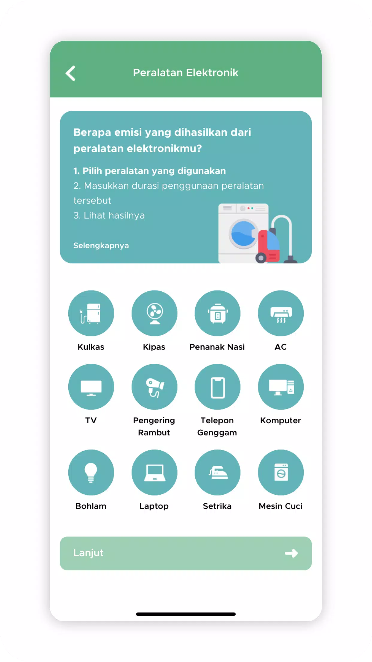 Aplikasi EMISI WRI Indonesia Screenshots