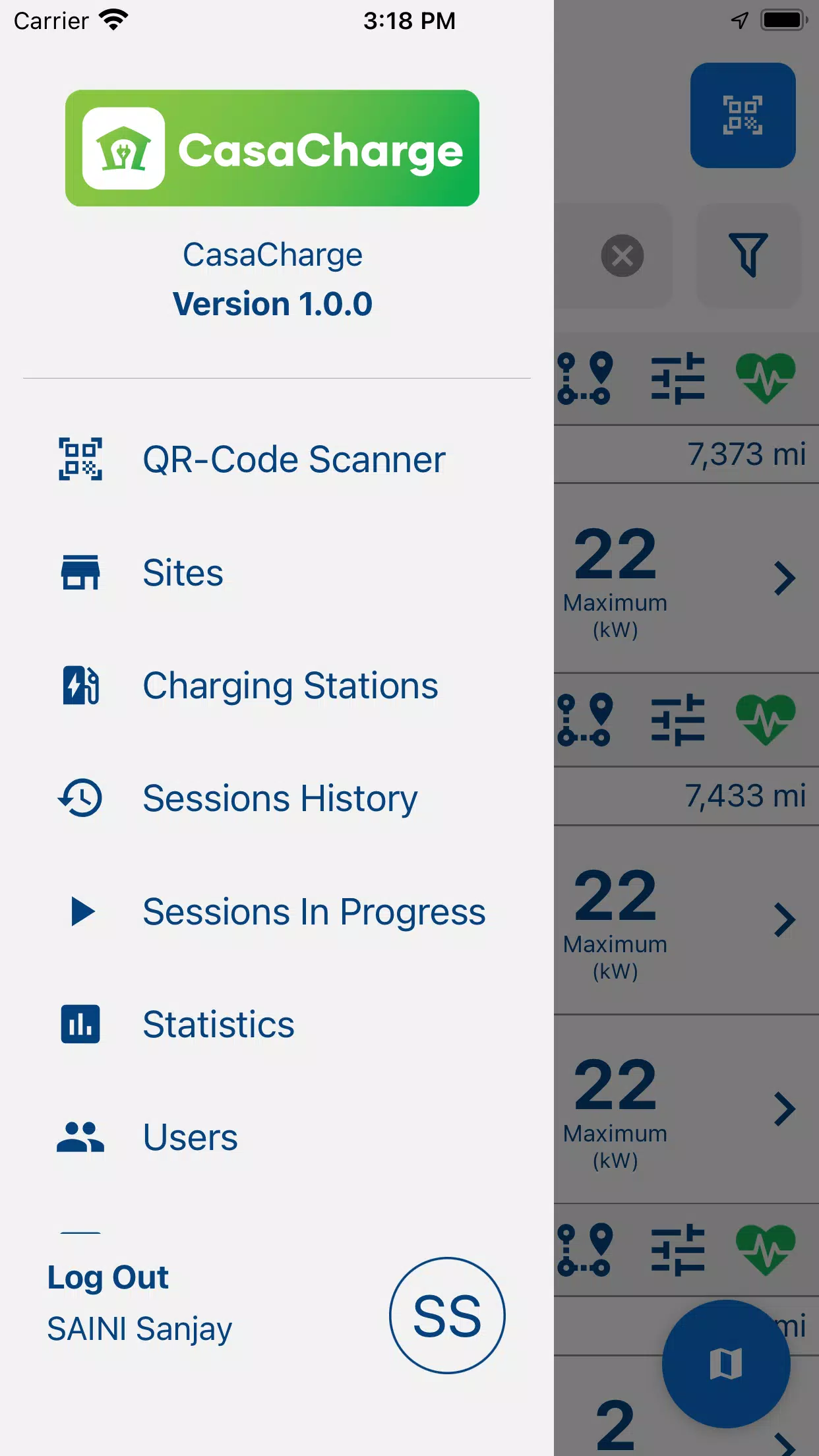 CasaCharge Screenshots