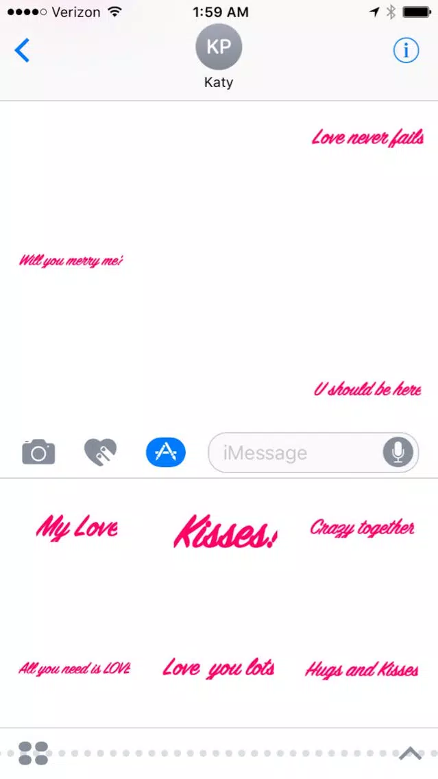 Handwritten LOVE Messages应用截图