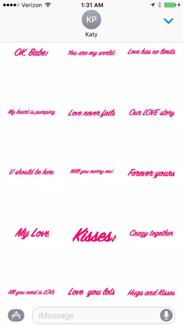 Handwritten LOVE Messages应用截图