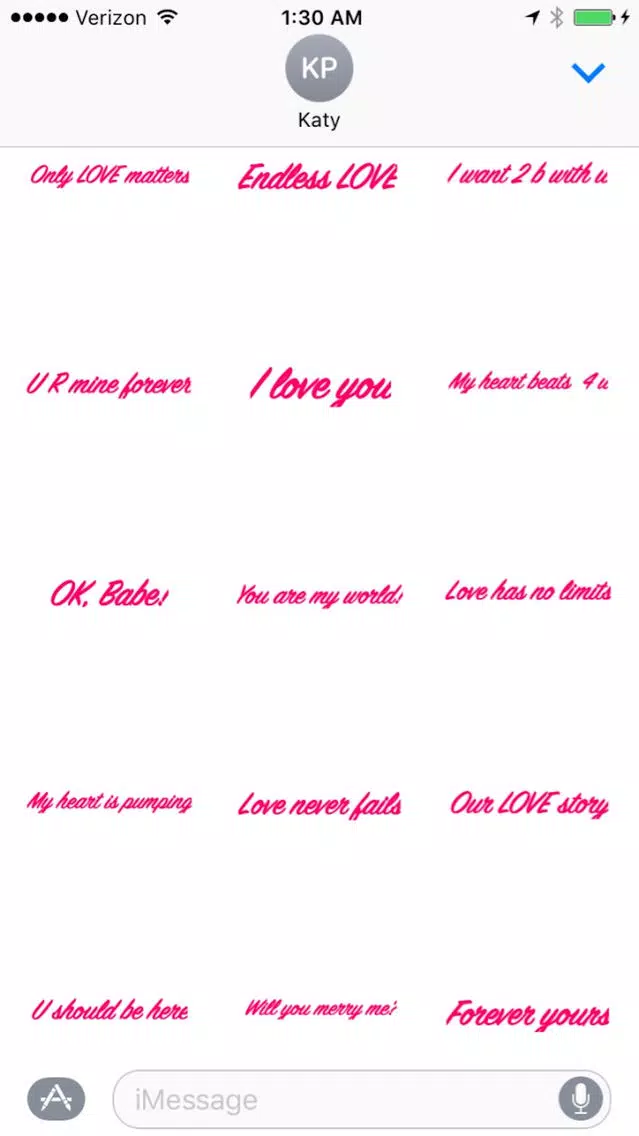 Handwritten LOVE Messages应用截图