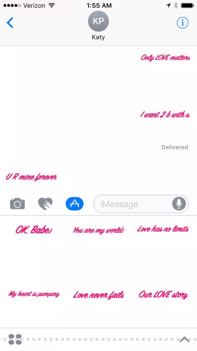 Handwritten LOVE Messages应用截图