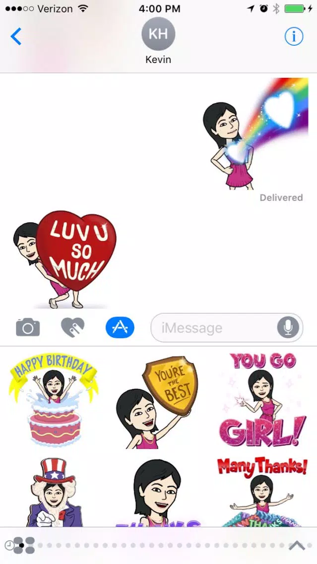 Mexican Girl Emojis Screenshots