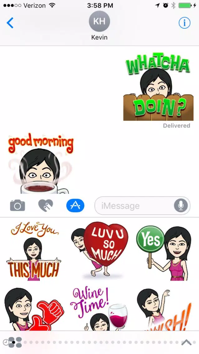 Mexican Girl Emojis Screenshots