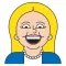 Hillary Clinton Emoji Sticker