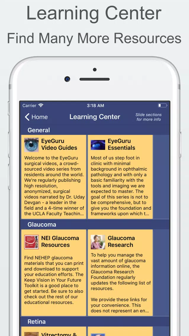 inSights & Ophthalmology News Screenshots