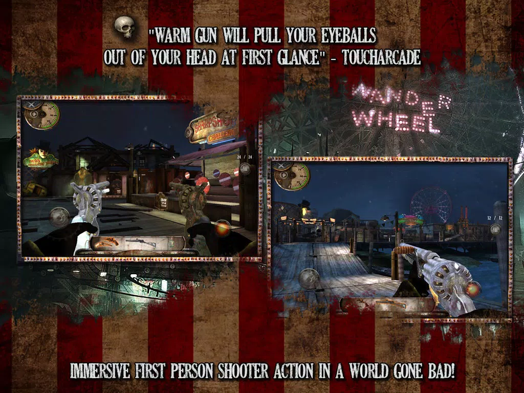 Capturas de tela do Warm Gun CoB iPad 
