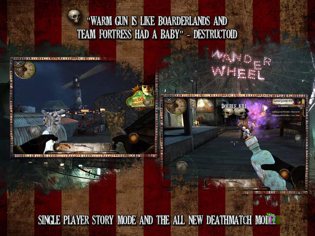 Capturas de tela do Warm Gun CoB iPad 
