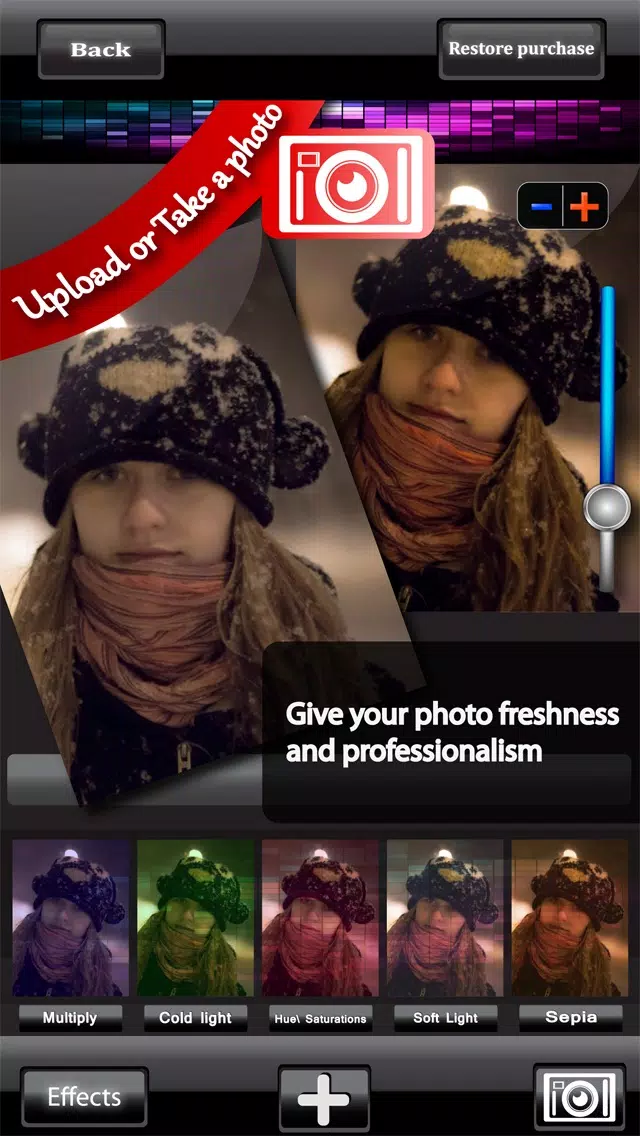 Photo Effects FX Add Custom Bokeh HD Collection Colour to Photos for Instagram Screenshots